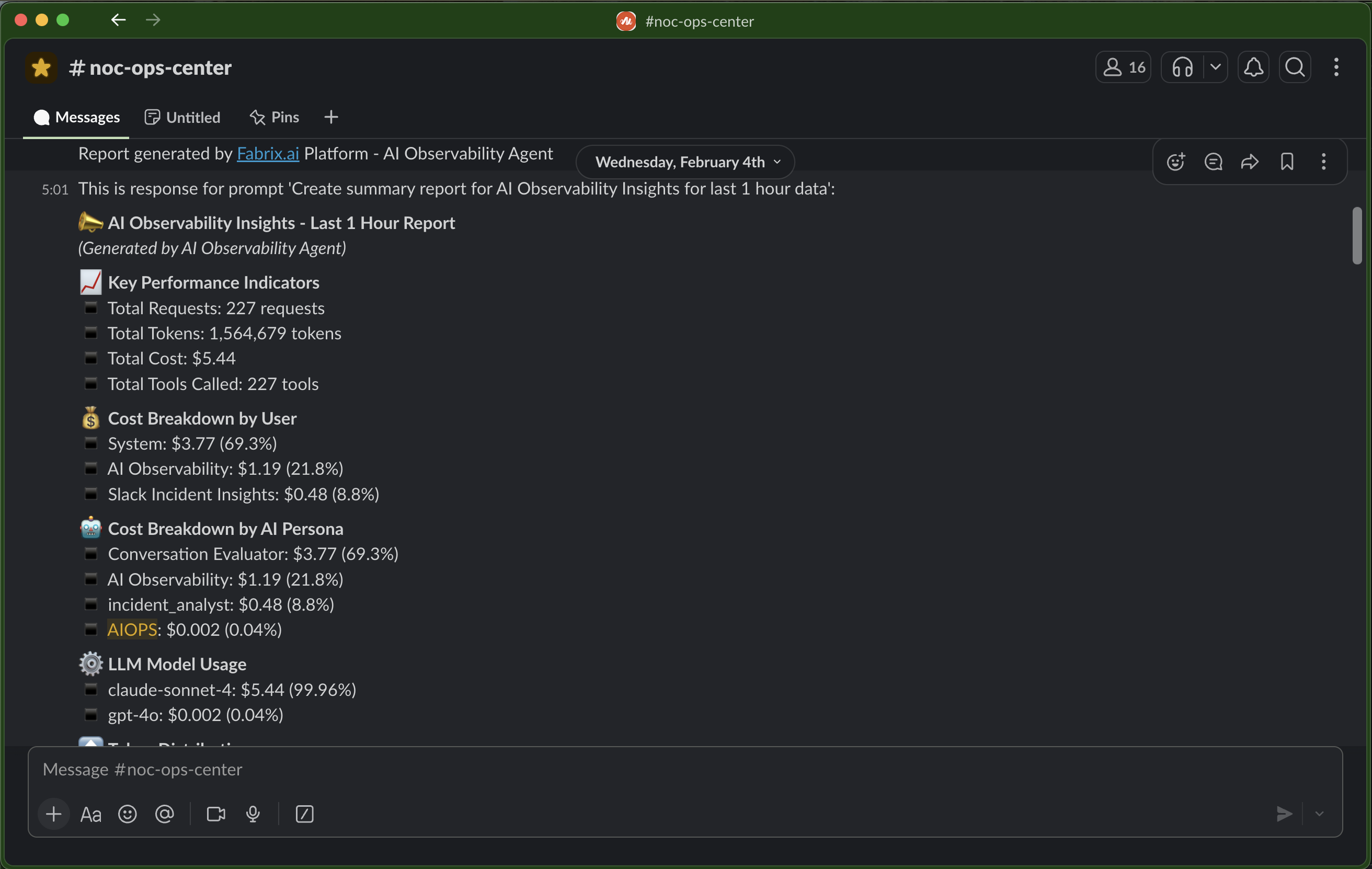 Observability Agents screenshot
